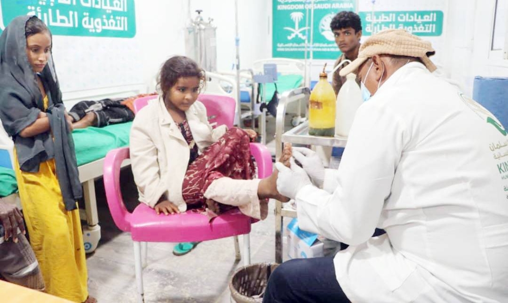 «سلمان للإغاثة»: أكثر من 14 ألف مستفيد من العيادات الطبية المتنقلة في الخوخة