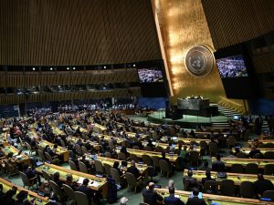 الجمعية العامة تطالب بوقف فوري إنساني لإطلاق النار بغزة