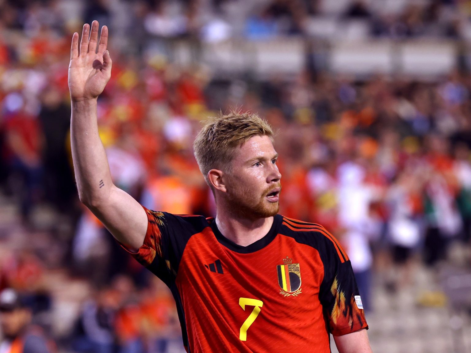 هكذا كان البلجيكي دي بروين نجم مان سيتي سيشارك في أمم أفريقيا