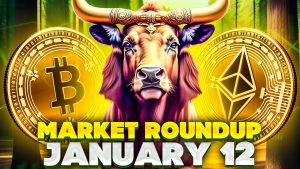 ETF Surge يرفع BTC إلى 46,000 دولار وسط تقلبات الدولار والتضخم