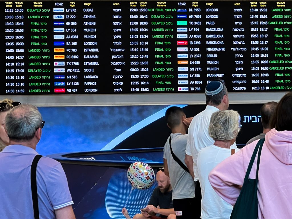 تراجع كبير لحركة السفر في إسرائيل بسبب الحرب على غزة