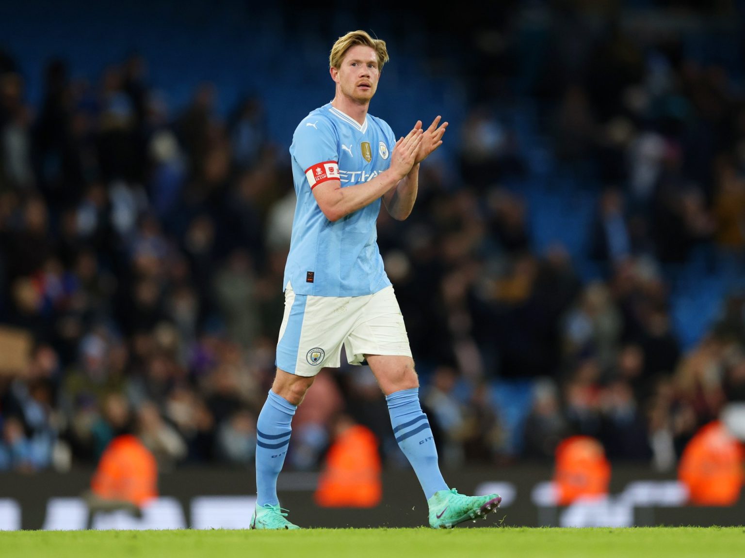 أول مشاركة لدي بروين منذ أشهر.. مانشستر سيتي يكتسح هادرسفيلد بكأس الاتحاد الإنجليزي