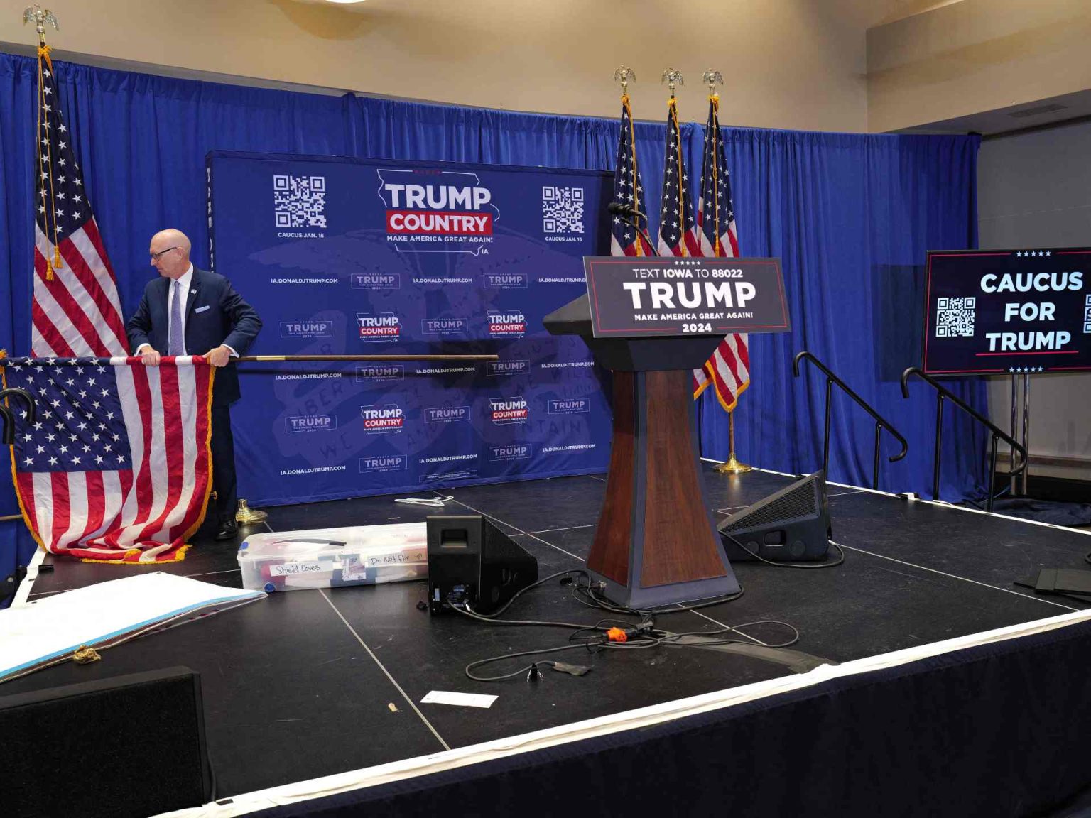 تقديرات إعلامية بفوز ترامب في الانتخابات التمهيدية للحزب الجمهوري في أيوا