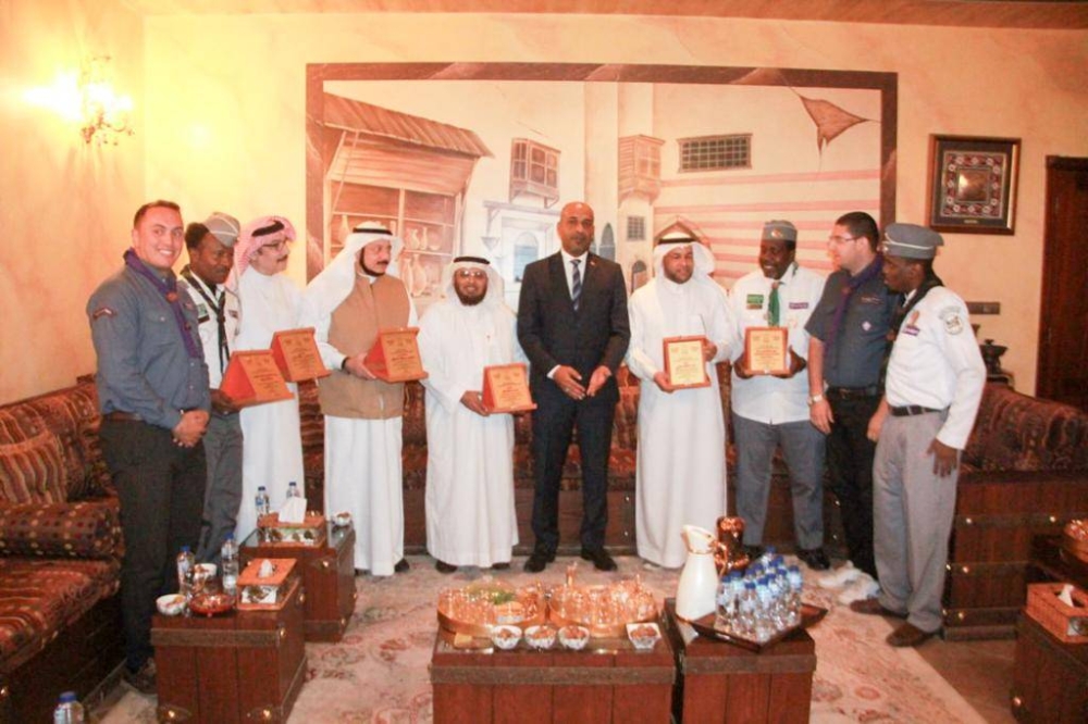 المنظمة الدولية للعمل التطوعي تمنح العضوية الشرفية لعدد من أصدقاء كشافة شباب مكة