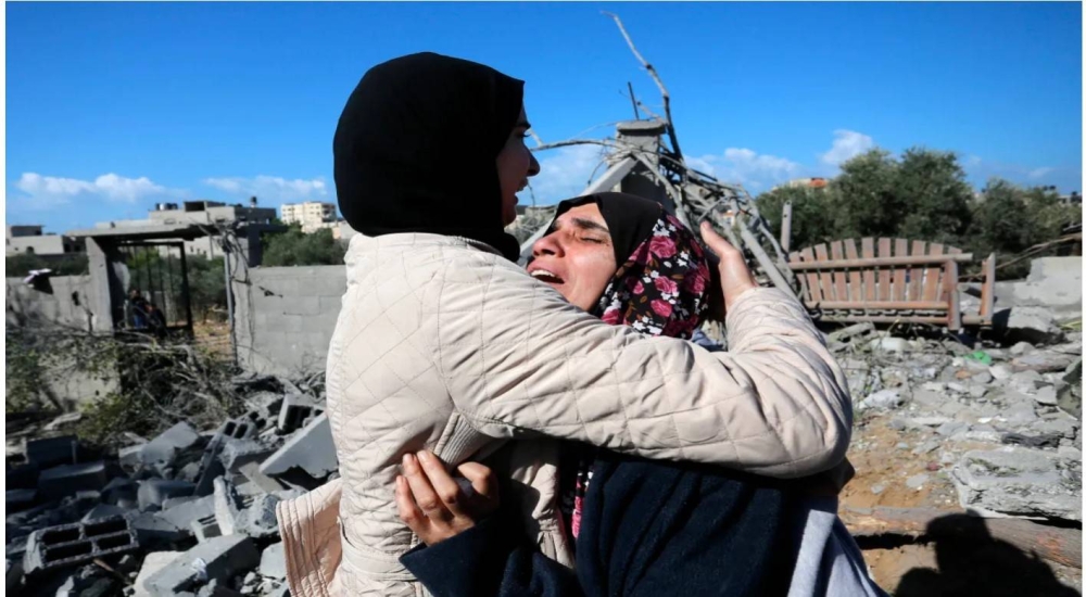 اليوم الـ 100 للحرب على غزة.. نحو 100 ألف قتيل ومصاب