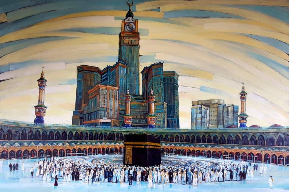 منذر شرابي ينثر عبق الماضي بـ 50 لوحة في عروس البحر الأحمر