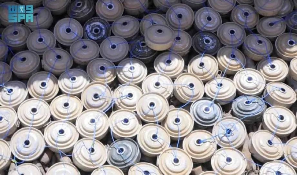 «مسام» ينتزع 1,045 لغماً في اليمن خلال أسبوع