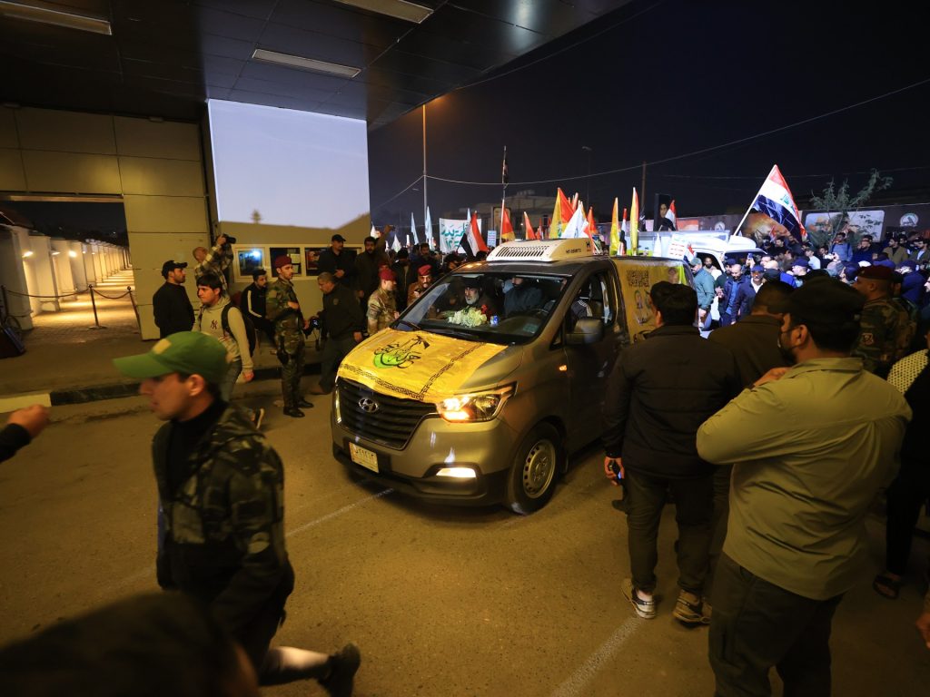 العراق ينفي التعاون مع البنتاغون بقصف مقر الحشد الشعبي