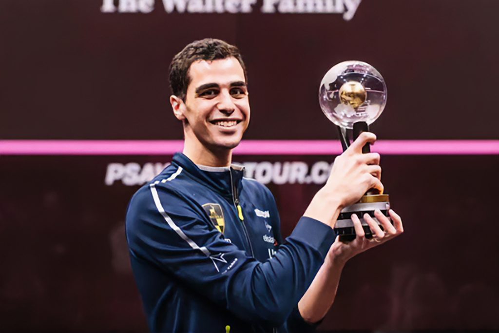 بطل العالم للإسكواش يوجه رسالة قوية إلى إسرائيل لعدوانها على غزة