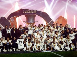 فينيسيوس بطل المباراة.. ريال مدريد يكتسح برشلونة ويتوج بكأس السوبر الإسباني