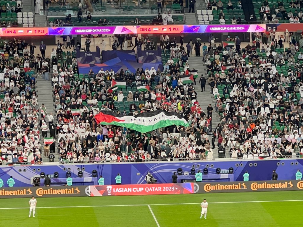 فلسطين حاضرة في كأس آسيا 2023