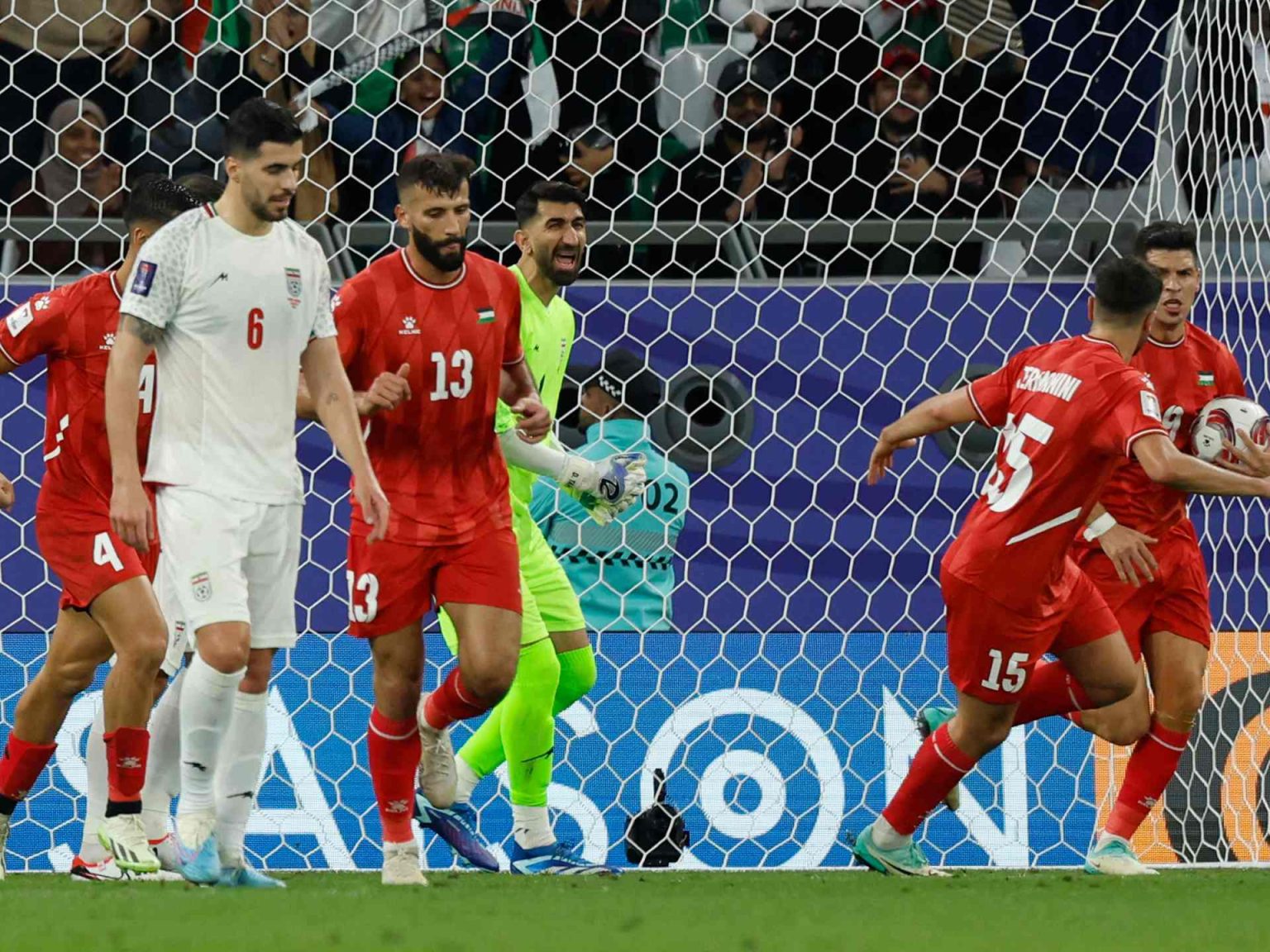 إيران تقسو على منتخب فلسطين برباعية في كأس أمم آسيا