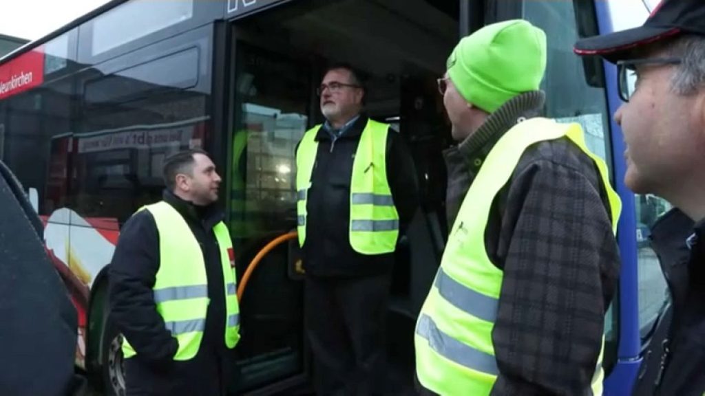 فيديو: في ألمانيا … إضراب واسع النطاق في النقل العام