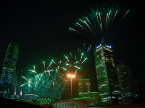 بالألعاب النارية.. الثقافة تختتم فعالية مسار التاريخ في الرياض