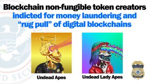 اتهام طيار أمريكي ومحلل إلكتروني باحتيال NFT “Rug Pull”.