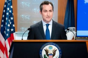 «الخارجية الأمريكية»: نسعى لإنشاء دولة فلسطينية مع ضمانات لإسرائيل