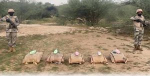 «حرس الحدود» بجازان يحبط تهريب 115 كيلوغرام «قات»