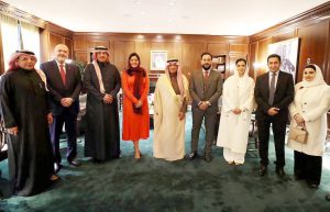 ريما بنت بندر والبنيان يبحثان دعم المبتعثين