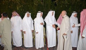 آل جمجوم يتلقون التعازي في فقيدهم