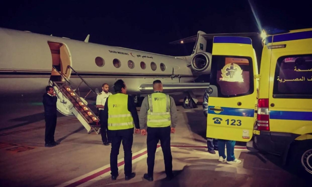 نقل مواطن من مصر إلى المملكة بطائرة إخلاء طبي لاستكمال علاجه