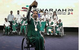 القوى والطاولة ترفعان رصيد السعودية إلى 49 ميدالية في دورة ألعاب غرب آسيا البارالمبية