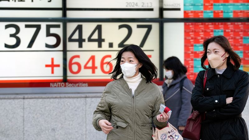 مؤشر نيكي الياباني يسجل أعلى مستوى منذ 34 عاما