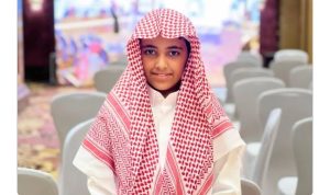 أصغر متسابق في مسابقة الملك سلمان لحفظ القرآن: شعرت بالرهبة خلال جلوسي على كرسي الاستماع