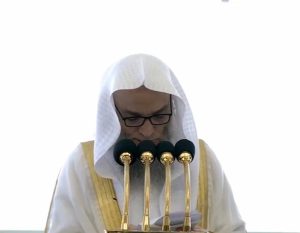 خطيب المسجد الحرام: اللهم احفظ أهلنا في فلسطين واربط على قلوبهم بالسكينة