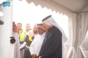وزير النقل يتفقد مشروع الطريق الدائري بمنطقة الباحة