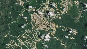 نُسنطرة كما تظهر في الأقمار الصناعية.. عاصمة إندونيسيا الجديدة