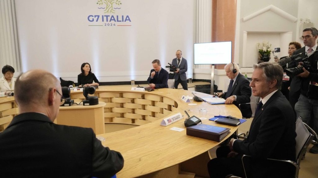 مشاركة وزير الخارجية الأمريكي بلينكن في اجتماع مجموعة السبع في كابري