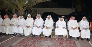 أسرتا عبدالجواد وخليفة تتلقيان التعازي في فقيدهما