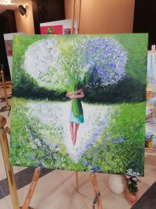 الفن التشكيلي يتلألأ في مقر قنصلية لبنان بجدة