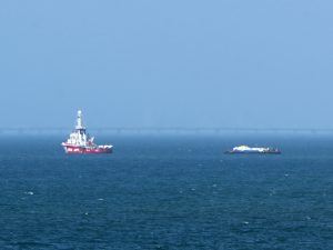 سفينة دعم بريطانية لبناء رصيف غزة تبحر من قبرص