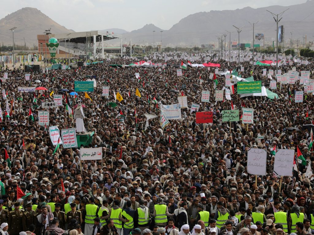 “طوفان تفاعل” داعم باليمن لغزة والقضية الفلسطينية