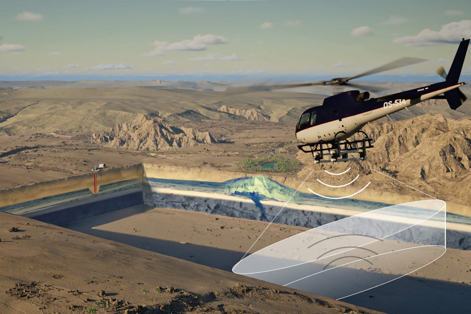 عصام حجي: نجحنا بالتجربة الأولى لاستكشاف المياه الجوفية بالصحراء العربية