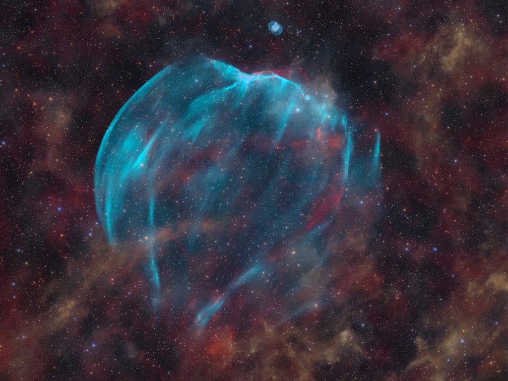 اكتشاف سديم جديد عبر مرصد أوكايمدن بالمغرب.. حجمه 4 أضعاف القمر