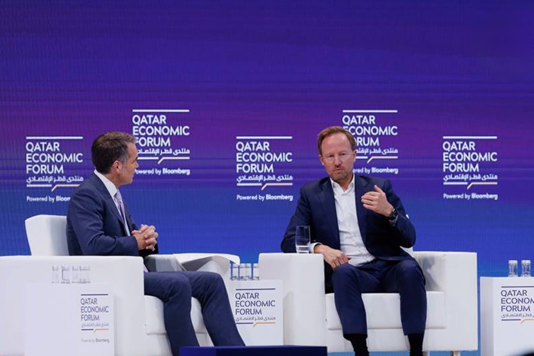 جلسة أين تستثمر في تكنولوجيا الآن ضمن فعاليات منتدى قطر الاقتصادي (وكالة الأنباء الق