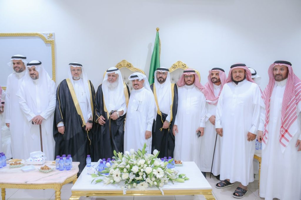 ليلة وفاء من أبناء بني مالك للشيخ محمد مفرح الحرازي المالكي بعد تماثله للشفاء