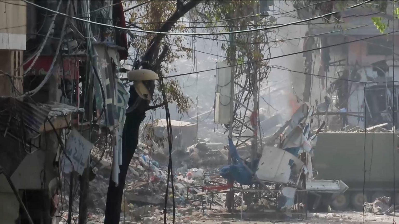 شاهد.. المقاومة تكشف خديعة الاحتلال في استخدام روبوتات مفخخة بجباليا