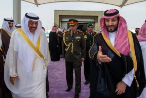 ولي العهد يستقبل ولي عهد الكويت في جدة