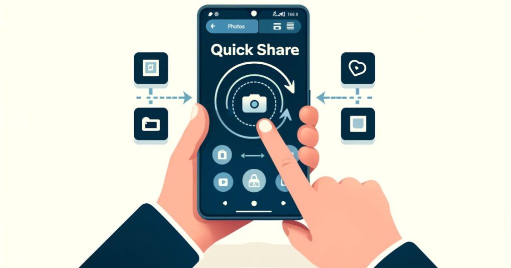 كيف تستخدم ميزة “المشاركة السريعة” في أندرويد لإرسال الصور والملفات؟
