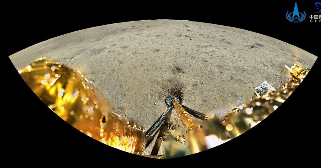 مسبار الفضاء الصيني ينجز عمله على القمر ويبدأ آخر فصول مهمته التاريخية