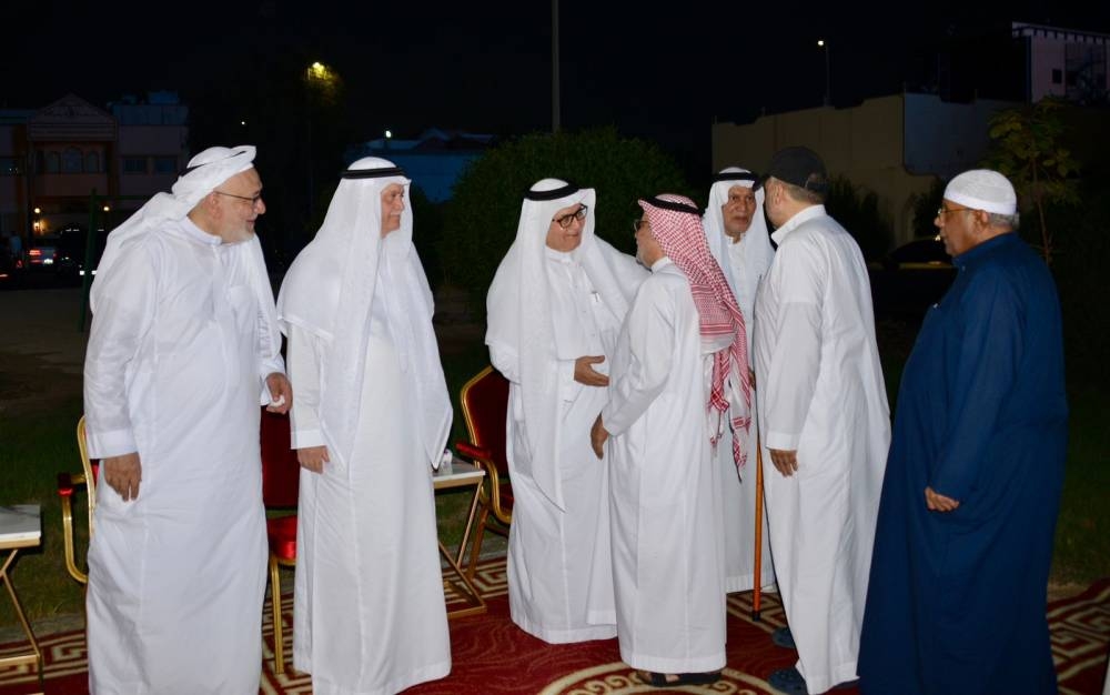أسرتا إسماعيل والعامودي تتلقيان التعازي في فقيدها