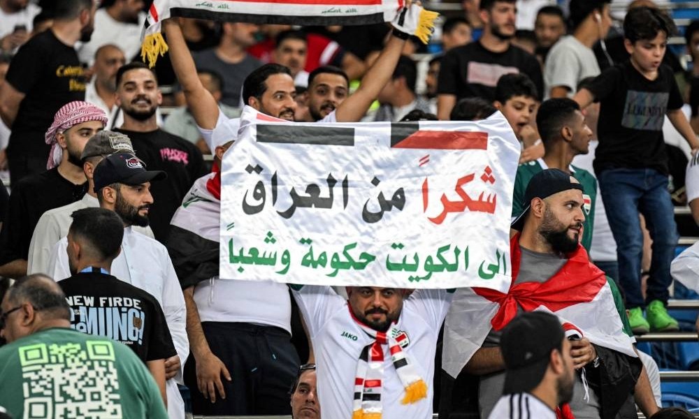 استقبال كبير من الكويتيين للعراقيين