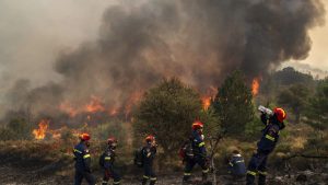فيديو. مقتل شخصين ودمار عدة مناطق في غابات جنوب اليونان إثر حريق اندلع فيها
