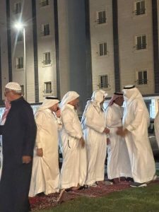 أسرتا مقيم وباحجري تتلقيان التعازي في فقيدتهما