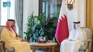 رئيس مجلس الوزراء القطري ووزير الإعلام السعودي يبحثان تطوير التعاون في مجالات الإعلام