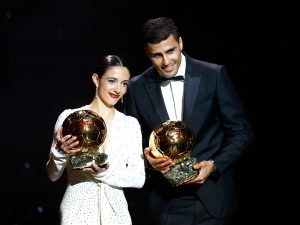 الفائزون والفائزات في حفل الكرة الذهبية