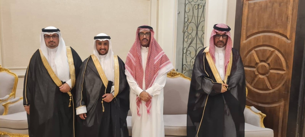 العوفي والظاهري يزفان حنين ومؤيد
